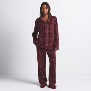 SKIMS Fleece Pajama Set BNWT